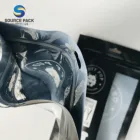 Clothing Shirt Bags Printed Plastic T Shirt Packaging Bags Zip Lock Garment Clothing