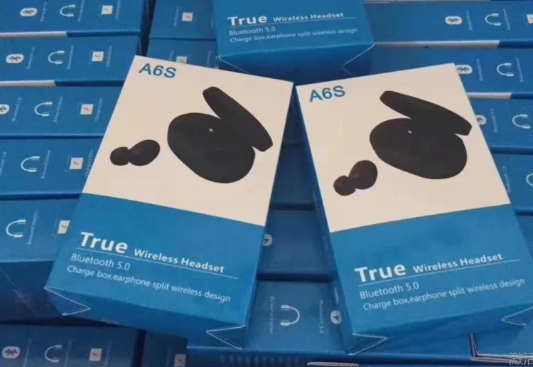 A6s Earphone Airdots Ipx4 True Wireless Bluetooth Tws For Xiaomi Redmi - ANKUX.COM