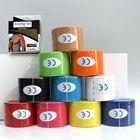 wholesale OEM FDA CE ISO new waterproof kinesiology tape adhesive sports bandage cohesive 5mX5cm dynamatic tape