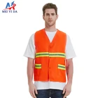 Class 2 Reflective Tape High Visibility Children Safety Vest Reflective Safety Vest Wholesale
