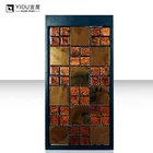 Cheap pcb prototype machine prototype catalogue stand Stone Mosaic Sample Folder Brochure Stone Plastic display board