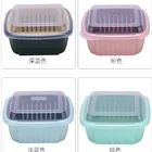 One-Stop Service Bento Tiffin Box Food Storage Container Wheat Straw Lunch Kitchen Sets