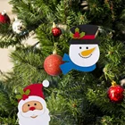 Felt Christmas Supplies Decoration Cute Santa Claus Reindeer Snowman Small Gift For Children