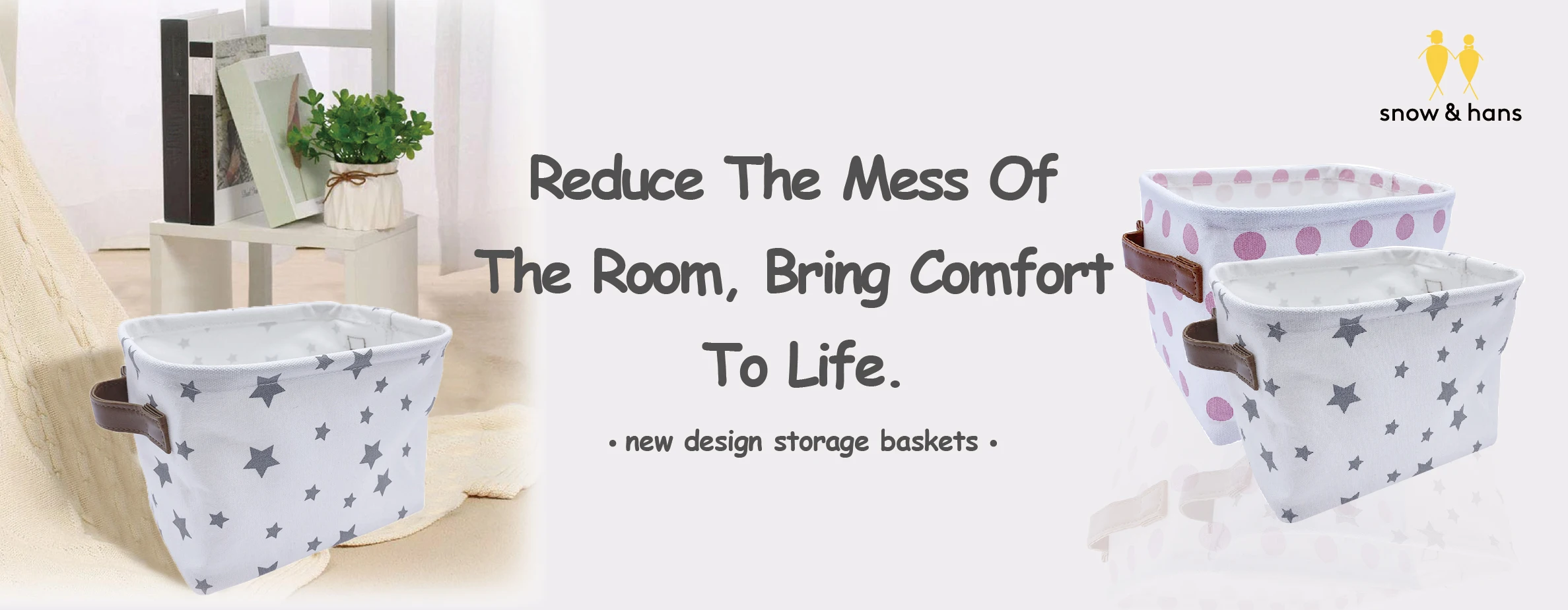 modern design 6l rattan storage box foldable and l