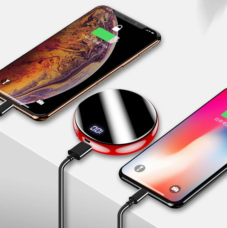 2019 Charger Powerbank 10000Mah FCC SDS certificated Slim Power Bank 10000 mAh best USB External battery - ANKUX.COM