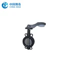 Butterfly Valves Type Hand cast iron manual butterfly valves