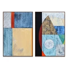 16*24 inches freeshipping abstract lacquer block painting canvas art prints