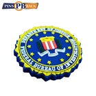 High End Custom Made Soft 3D Embroidered Pvc Patch