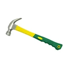 Hammer Fiberglass Hammer Claw Hammer Promotion 12OZ High Carbon Steel Two-Color Claw Hammer With Fiberglass Handle