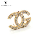Fashion design metal logo label for women handbag