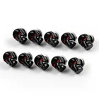 Free Shipping Universal Motorcycle Black Skull License Number Plate Frame Screw Bolt