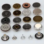 custom fashion zamak vintage metal denim jeans buttons and rivets for jeans