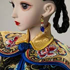 Antique Series RICH WAS QUEEN Gift For Girl And Boy Embroidery Handicraft Collection BJD Garage Kit Doll
