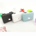 Custom mini handbag mini pvc rubber bag mini keychain