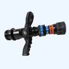 Factory Direct Sale Selectable Flow Pistol Grip Jet Spray Fire Hose Nozzle