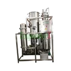 Molecular falling film distillation evaporator for cannibis