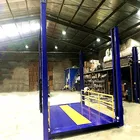 Best price Hydraulic Car Lift 4 Post Auto Lift/Car Hoist with CE,Fixed Four-Post Four-Wheel Positioning Lifter Sale