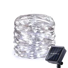 Led Garden Decorative Fairy Copper Wire Solar String Light Outdoor Waterproof