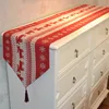 Christmas decoration Nordic elk table cloth table flag mat long square tablecloth shoe cabinet flag hotel bed flag