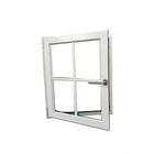 Thermal break double glass aluminum tilt and turn window hardware