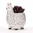 Succulent Pot Best Selling 3d Animal Instagram Ceramic Mini Succulent Plant Pot Customized