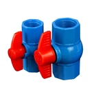 Good price plastic Body PPR Double Union Plastic Ball Valve