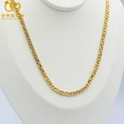 ホット販売 jinxiuxing ファッションネックレス 24 18k ゴールド色の最新デザインジュエリーネックレス