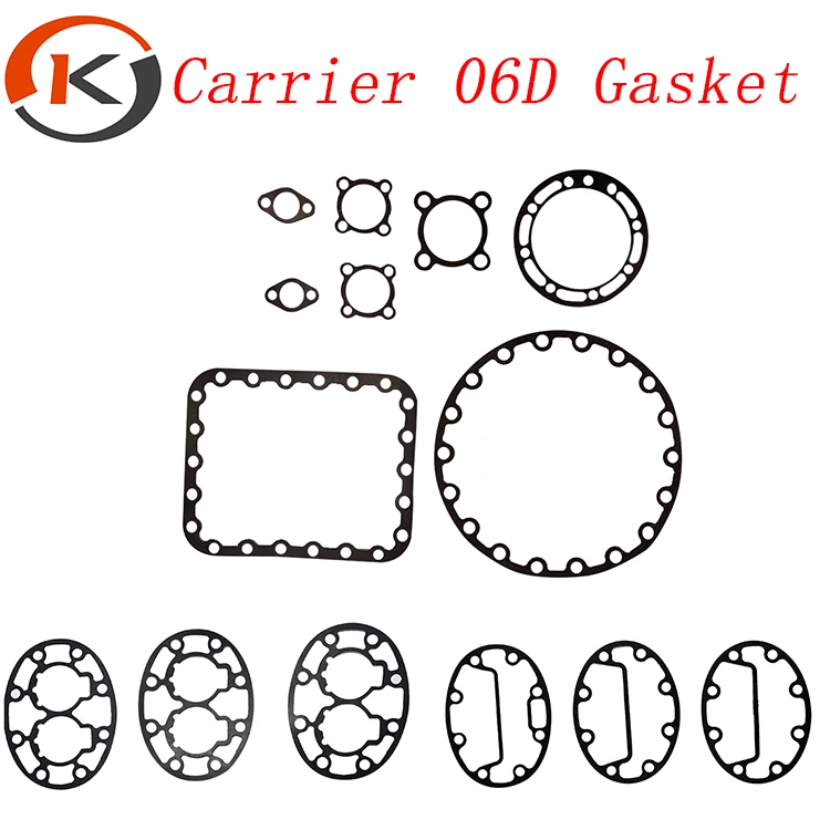 carrier compressor gasket refrigeration parts suppliers rubber gasket 06D