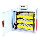 Double power12 v 220v /chicken poultry farm equipment 240 egg Rolling egg tray 12v egg incubator and hatcher