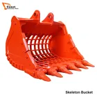 Bucket Cat/Jcb/Hitachi/Kubota/Komatsu 20tons Excavator Rock Bucket