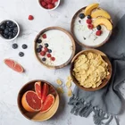 Wholesale Wood Natural Bamboo Fruits Wood Salad Bowls