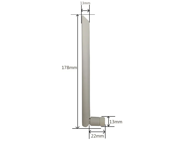 2dBi/4dBi Gain Omni Directional WIFI 824-960MHz Zigbee Rubber Antenna - ANKUX.COM