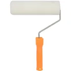 white Pure Sheep Skin Flat seamless wall Paint Roller Wall Painting Brush