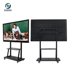 65 Inch Computer Kiosk Touch Screen Interactive Whiteboard Smart TV
