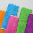 Colorful Customized Bamboo Fiber Kitchen Cleaning Dish Washing Cloth