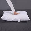 Hypoallergenic Plush Cotton Downproof Fabric Custom Square Microfiber Hilton Hotel Bed Pillow