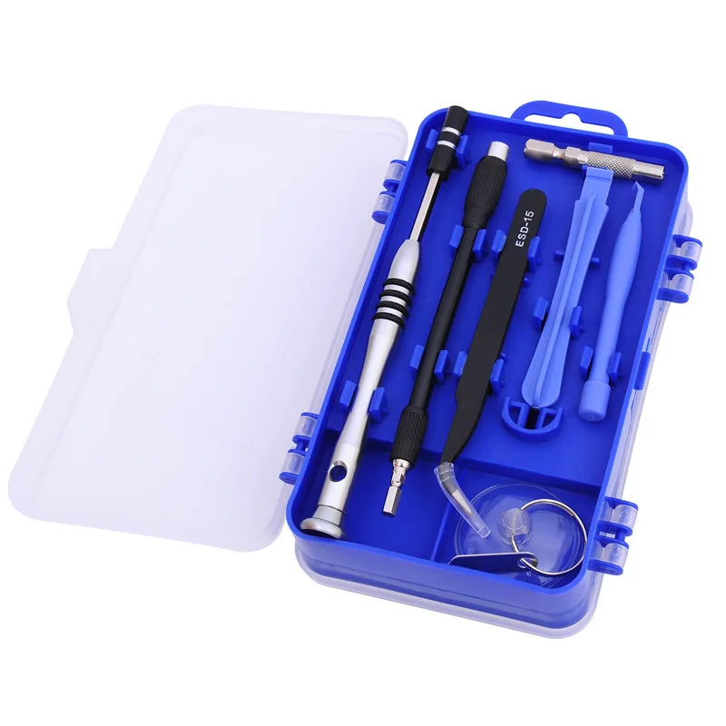 Precision Screwdriver Set with Torx Mini Gamebit Bits Tri-wing 110 in 1 tool tools repair box Hardware Repair, Blue
