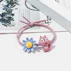 Pretty Flower Accessory Hair Tie Kids Lovely Elastic Hair Rubber Bands