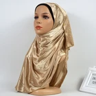Fashion design 100 polyester silk feel solid emboss paisley scarf hijab muslim