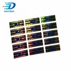 Tamper evident security laser hologram VOID tamper proof laminate hologram sticker label