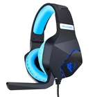 high quality headset gaming custom logo 3.5mm usb wired ps4 headphones stereo pc gaming headset with mic