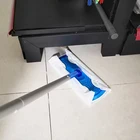 BSCI ISO9001 magic floor cleaning cloths refills 65gsm 22*28cm 20pcs pack spin mop disposable wipes electric dust cloth