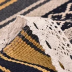 China Carpet Yellow And Black Stripe Rug Modern Design Hotel Carpet Nonslip Home Car Floor Mat