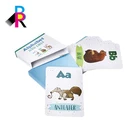 Glossy Lamintion Customized Playing Learing Card For Kid