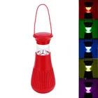 New design in 2019 working time 5-12 hours wireless mini bluetooth solar speaker portable with lighted