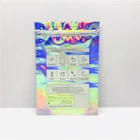 Resealable Plastic Custom Ziplock Printed Packaging Pouch Hemp Weed Holographic Bag