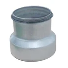 Pipe Concentric Duct Pipe Spiral Pipe Elbows System 3 Layers Duct Pressed Concentric Pipe Reducer