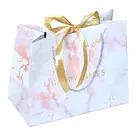2020 Trendy Print Funny Creative Christmas Paper Bag, Reusable Gift Packaging Euro Tote Bags