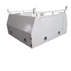 Waterproof Trailer Pickup Aluminum Storage Truck Tool Box Truck Canopy with three doors 1800X1800X860