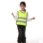 Custom print kids reflective safety vest children New student fashion safety vest